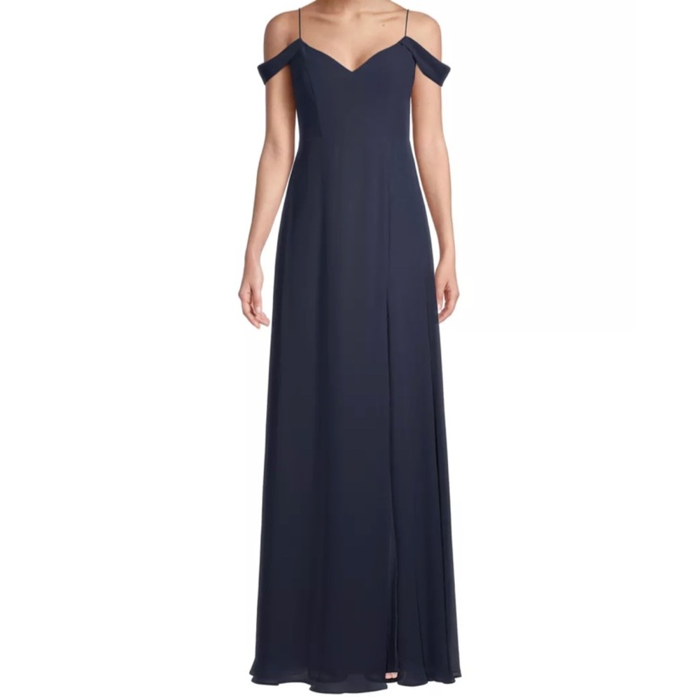 Bill Levkoff Chiffon Sweetheart A-line Bridesmaids Dress